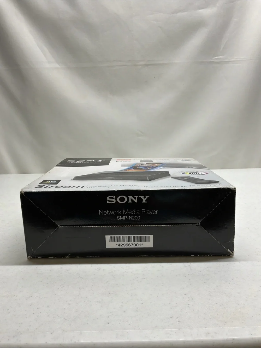 Sony Black Streaming Media Player (SMP-N200)